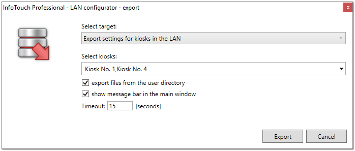 InfoTouch LAN Configurator